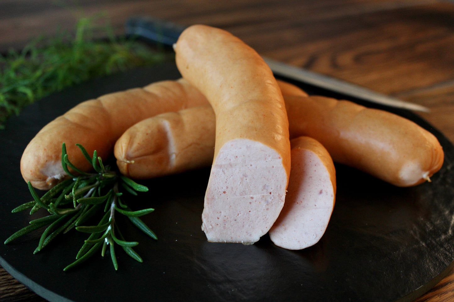 Bockwurst im Abschnitt