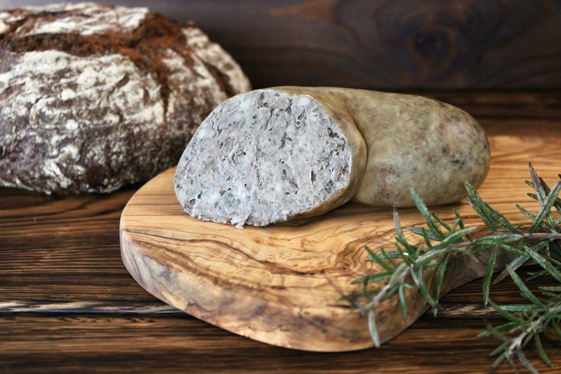 Hausmacher Leberwurst im Naturdarm (grob)