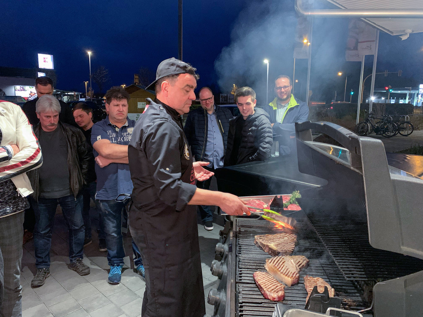 Impression Fleisch Tasting Chef am Grill