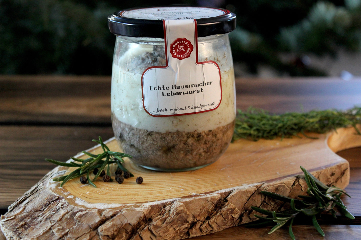 Hausmacher Leberwurst im Glas