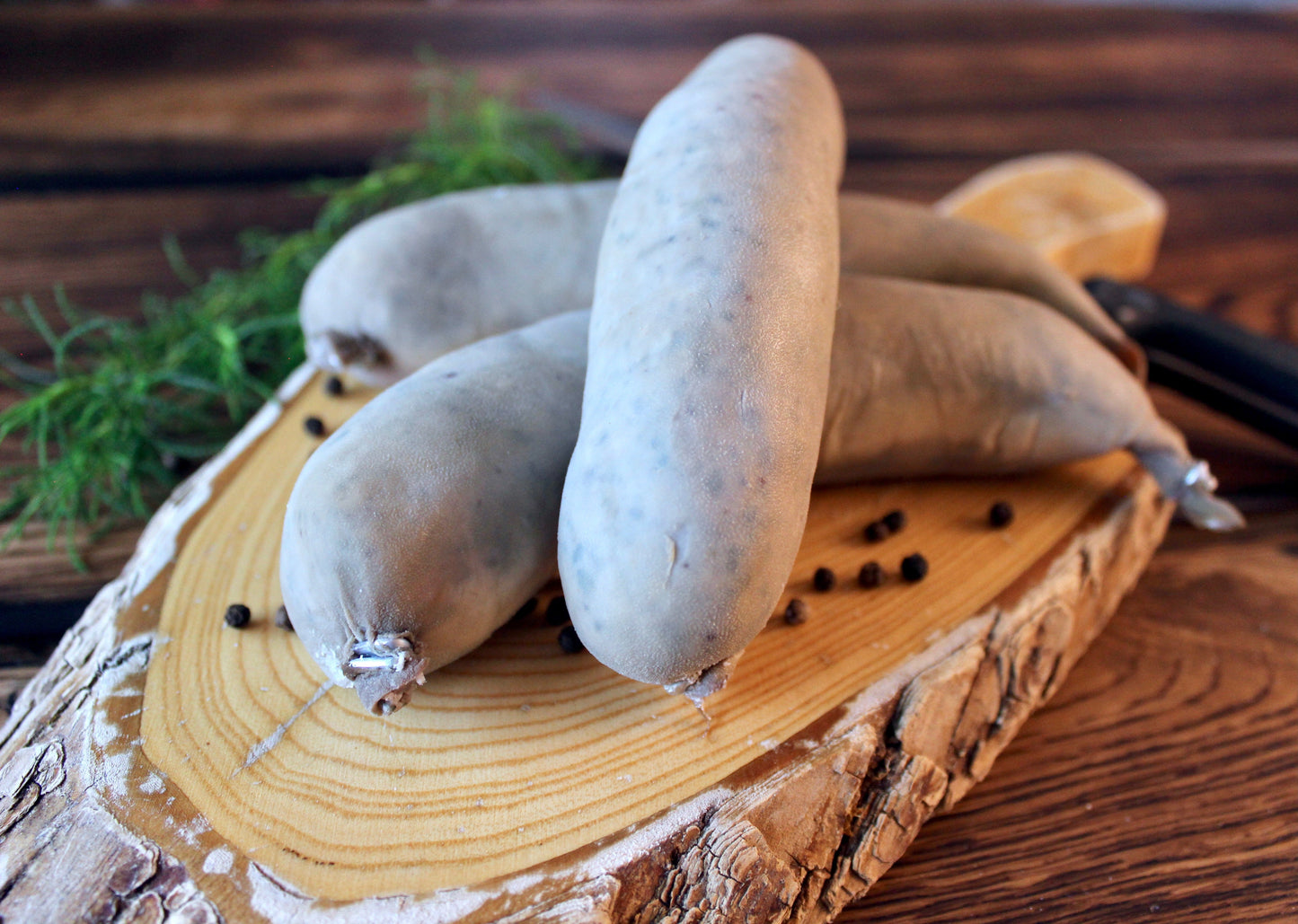 Hausgemachte Semmelleberwurst 