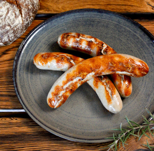 Hausmacher Bratwurst gegrillt