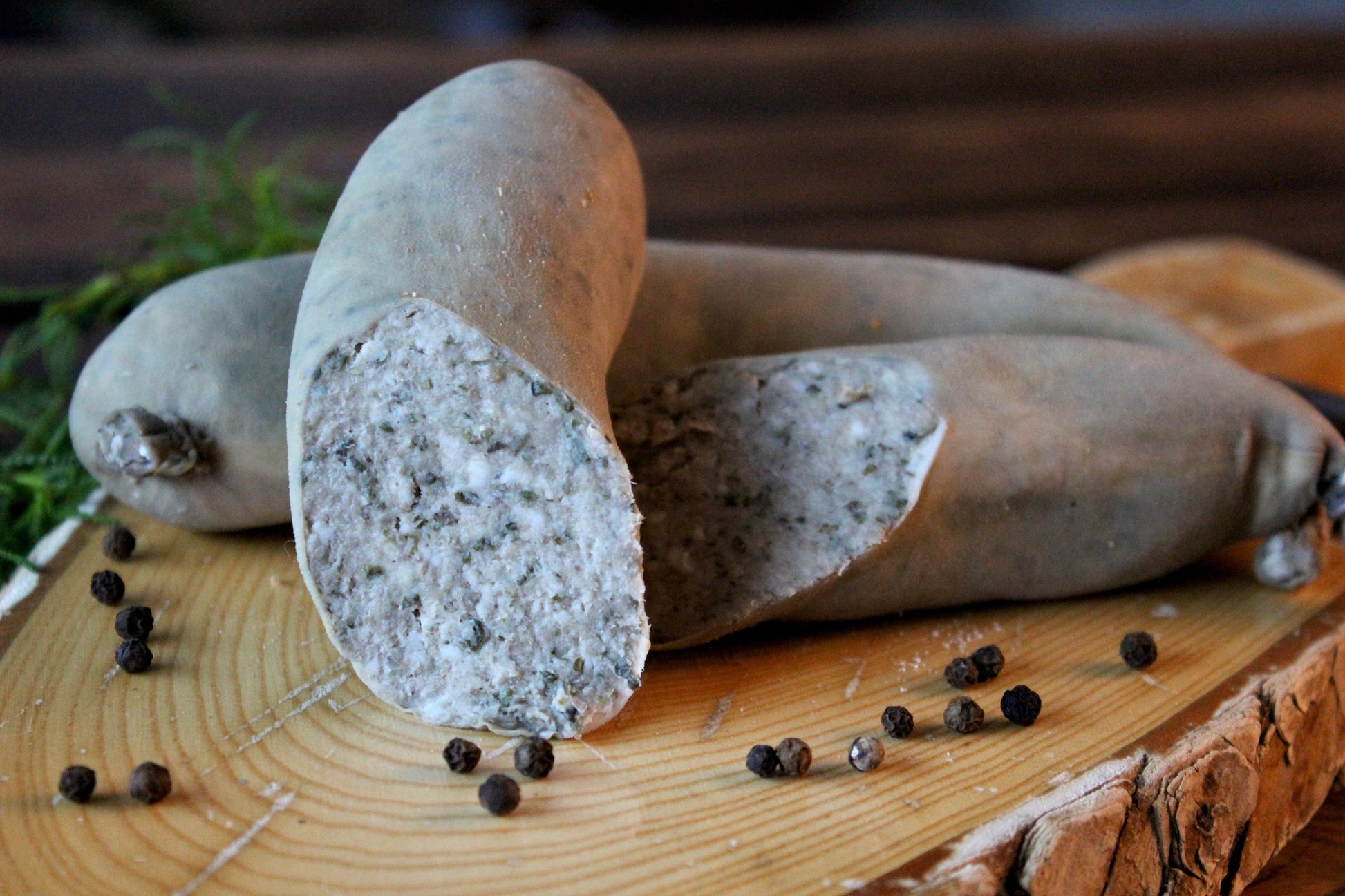 Hausgemachte Semmelleberwurst 